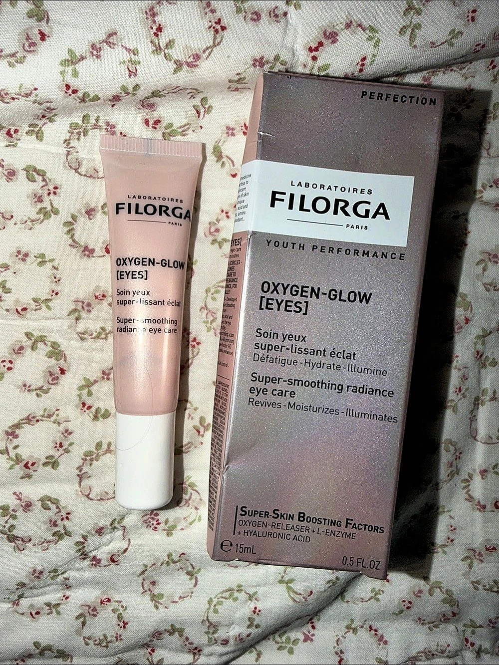 Filorga Oxygen-Glow Eyes Eye Cream Pink New with tags